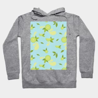 Citrus Splash Seamless Surface Pattern Design Hoodie